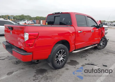 2020 Nissan Titan Sv 4X2 из США, поврежденный, VIN 1N6AA1EF2LN507281